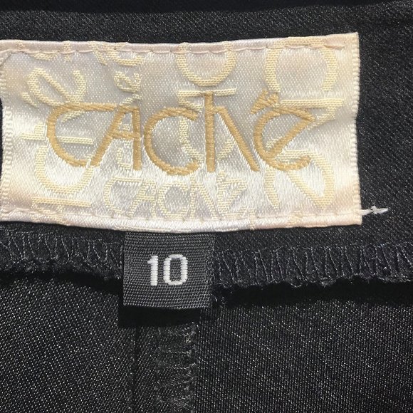 CACHE Black Suede Studded (Lightweight) Pant - Siz - Picture 5 of 5